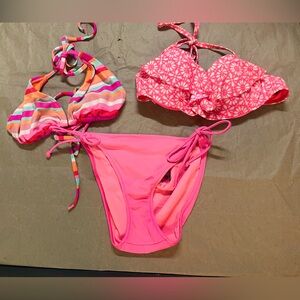 Like New Condition 3 piece swimsuit (2 tops / 1 bottom)